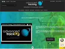 Tablet Screenshot of advanced-tracking.com